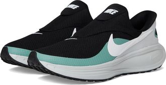 Nike Revolution 8 EasyOn Mens Shoes Black/Mint Foam/Pure Platinum/Cannon : 10.5 D - Medium