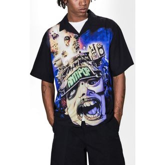Pleasures Anti-Pop Camp Shirt in Multi at Nordstrom, Size Xx-Large