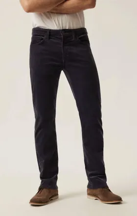 34 Heritage Courage Straight Leg Pants In Charcoal Cord