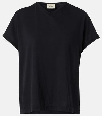 Khaite Devra cotton-blend top