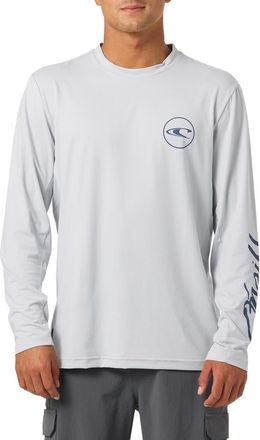 O'Neill Logo UPF Long Sleeve Performance Graphic T-Shirt in High Rise at Nordstrom, Size Xx-Large