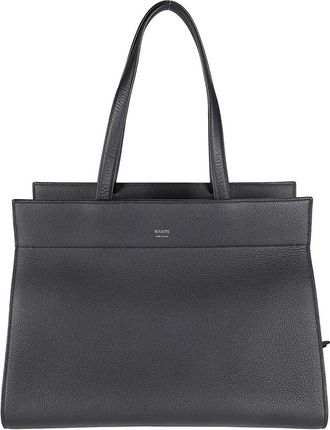 Khaite Crosby Double-Handle Tote - Dames - Shoppers - Bruin - ONE Size - Tassen