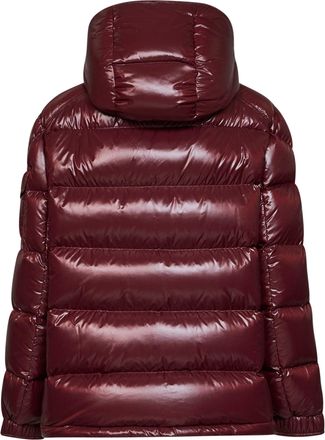 Moncler Womens Down Jacket Maire Burgundy Polyamide Puffer