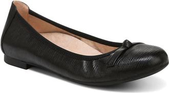 Vionic Womens Amorie Flat Shoes In Black