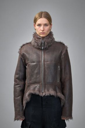 Rick Owens Exploder Shearling Real Fur Jacket