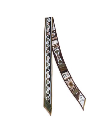 Emilio Pucci Bandeau 5X120 Silk Twill