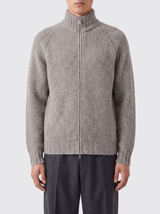 Brunello Cucinelli Cardigan dolcevita in cashmere e seta con zip