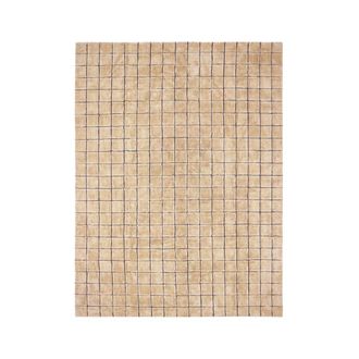 Lorena Canals Alfombra de lana lavable mosaico &aacute;mbar - 170 x 240 cm