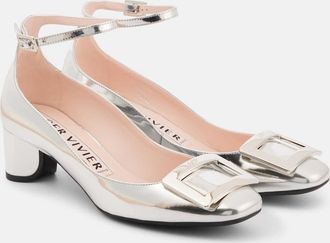 Roger Vivier Pumps U Look 45 in pelle metallizzata