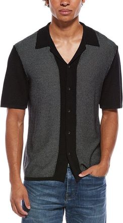 Rag & Bone Harvey Knit Camp Shirt