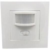 OEM Interruptor De Pared Empotrable Crezuo De 160&deg; Con Detector De Presencia Humana, Compatible Con Iluminaci&oacute;n Led Y Hal&oacute;gena