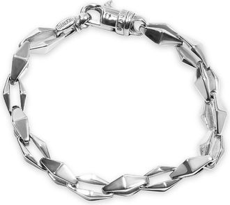 Pompeii3 Mens 39 Gram Solid Silver Bracelet 8.5 Size: Large