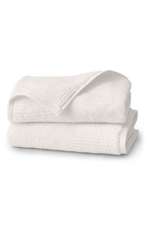 Boll & Branch Turkish Ultra Plush Organic Cotton Bath Towel in White at Nordstrom, Size Hand Towel