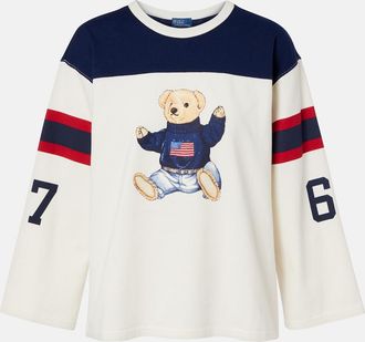 Polo Ralph Lauren Printed cotton jersey sweatshirt