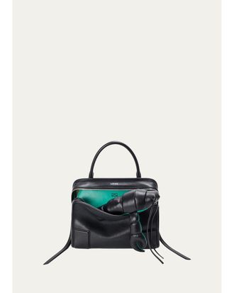 Loewe Amazona 180 Lazy Crawfish Leather Top-Handle Bag