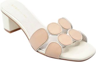 Koko + Palenki Womens Lively Sandal In Nude Leather
