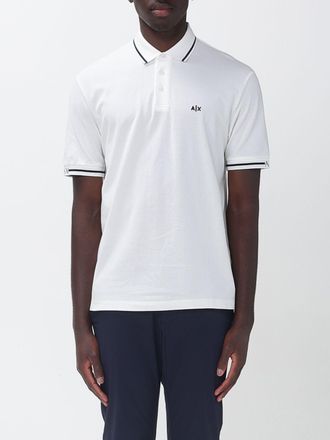 A|X Armani Exchange Polo in cotone Piquet con logo