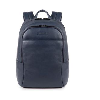 Piquadro Backpacks, male, Blue, Size: ONE SIZE Small size, laptop backpack 14