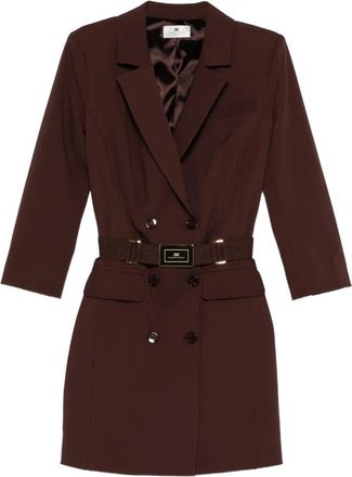 Elisabetta Franchi Double-breasted Mini Dress
