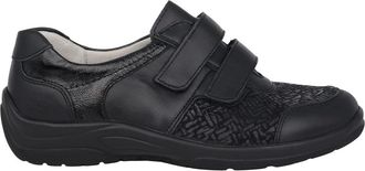 Waldläufer Mujer, Zapatos, Negro, Talla: 37 1/2 EU