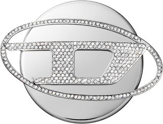 Diesel Oval D Grip & Stand - Ring stands - Unisex - Silver
