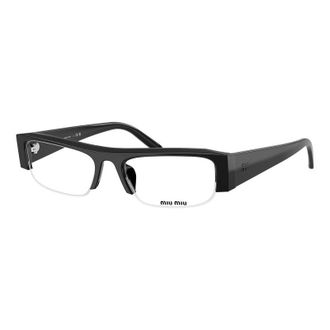 Miu Miu MUB07S 16K08N Black/Clear Blue-Violet Light Filter