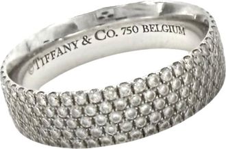 Tiffany & Co. White Gold (18K) Band Ring (Pre-Owned)