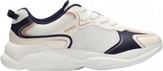 HUGO BOSS Leon Runn Mepu - Dames - Sneakers - Wit - 37 EU - Polyester - Schoenen