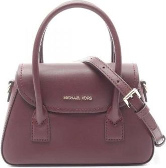 Michael Kors Pre-owned Handbags, female, Red, Size: ONE SIZE Pre-owned Leather handbags