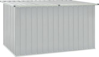 vidaXL Baule Da Giardino Grigio 171x99x93 Cm - Vidaxl