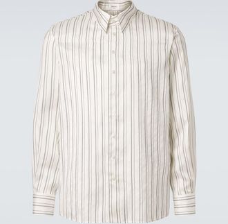 Saint Laurent Striped silk shirt