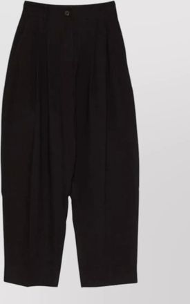 STUDIO NICHOLSON pleated wide-leg trousers