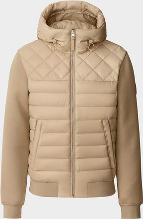 Mackage Men & apos;s Fletcher Mixed-Media Down Hooded Jacket