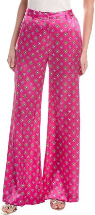 L'agence Lagence Pilar Wide Leg Silk Pant
