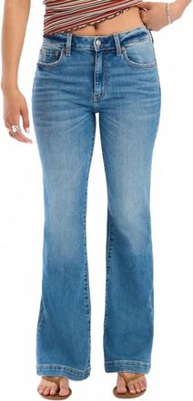 Daze The Heart Breaker Mid Rise Flare Jean In Text Me