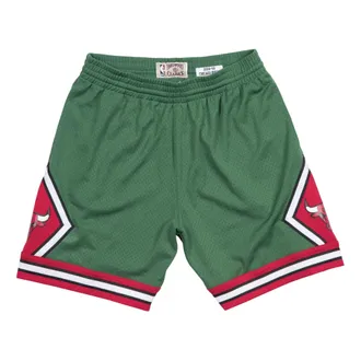 Mitchell & Ness NBA Swingman Shorts Chicago Bulls 2008-09 Green Red SMSHGS18224-CBUDKGN08