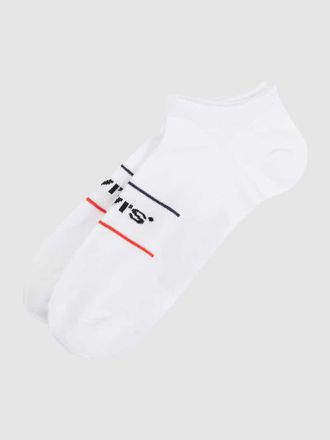 Levi's Sneakersocken mit Label-Detail in Weiss, Gr&ouml;&szlig;e 39-42