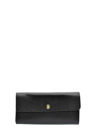 Isabella Rhea Zwart Rundleer Tas