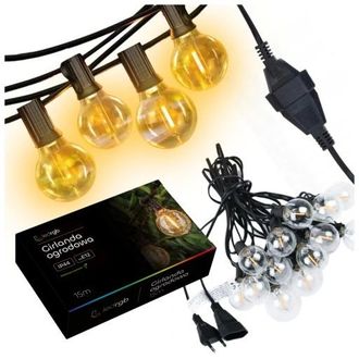 OEM Guirnalda De Luces Led Para Jard&iacute;n, 15 M, 50+1 Bombillas, Resistente Al Agua