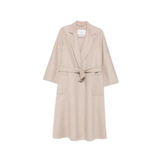 Max Mara Ludmilla Belted Notch-lapel Coat