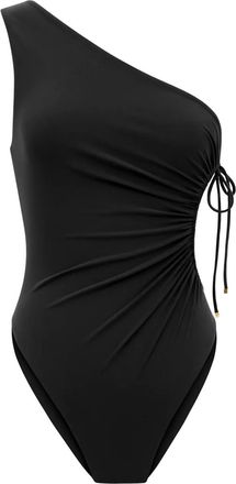 Saint Laurent Asymmetrisch badpak - Zwart