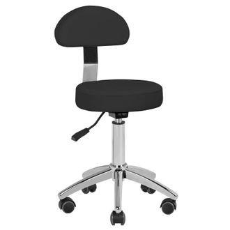 OEM Taburete Cosm&eacute;tico Negro Am-304
