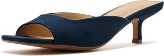 Journee Collection Larna Womens Sandals Navy : 6.5 M, Synthetic