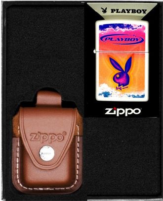 OEM Juego De Encendedores Zippo Playboy Caja N.&deg; 4