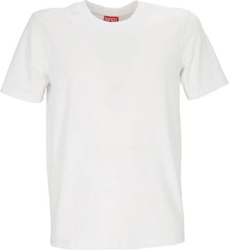 Diesel Tops, Heren, Wit, L, T-Shirts