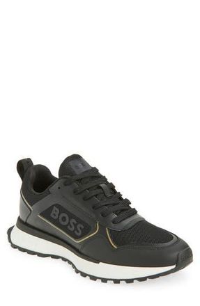BOSS Jonah Trainer Sneaker in Black at Nordstrom Rack, Size 12Us / 11Uk