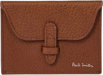 Paul Smith Accessoires, Heren, Bruin, ONE Size, Leer, Portemonnee Envelop
