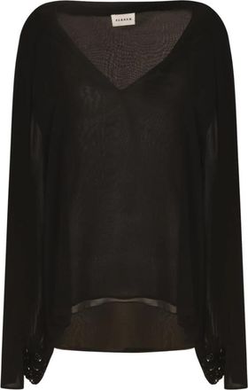 P.A.R.O.S.H. Shirt - Dames - Longsleeves - Zwart - M - Tops