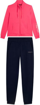 Freddy Tuta con zip e collo alto, logo con perline sulla manica