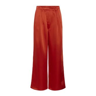Soaked In Luxury Donna, Pantaloni, Rosso, S, new